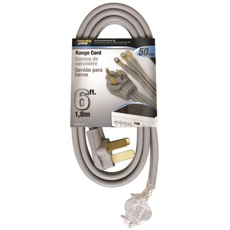 POWERZONE Cord Range 50A 6/2-8/1X6Ft Gry ORR628106